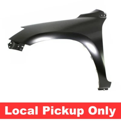 New Primed Driver Side Fender For 2006-2012 Toyota RAV4 TO1240210 538020R020 - Image 1 of 4