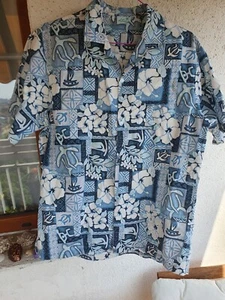 Jade Fashions Hawaiian Shirt Made in Hawaii sz M - Picture 1 of 10