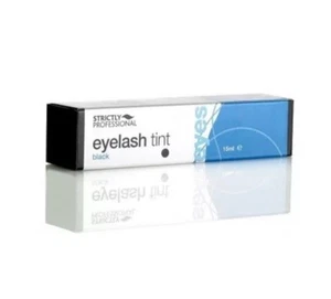 STRICTLY PROFESSIONAL EYELASH & EYEBROW TINT BLACK 15ML - FREE P&P - Picture 1 of 1