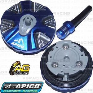 Tubo de ventilación de tapa de combustible de aleación azul Apico para Husqvarna FE 250 2014 Motocross Enduro - Imagen 1 de 1
