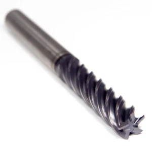 Widia Hanita 5095421 Carbide Corner Radius End Mill 1/2" 5FL AlTiN 0.030" - Picture 1 of 1