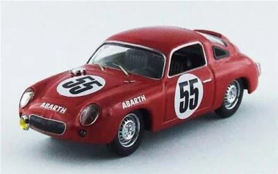 1:43 BEST Fiat Abarth 700S Coupe #55 24H Le Mans 1961 Condrillier Foitek BE9570 - Immagine 1 di 2