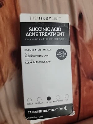 The INKEY List Succinic Acid Acne Treatment 15ml NIB. Authentic. - Image 1 of 4