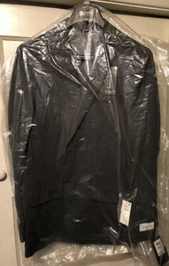 JM Haggar Herren dezent karierter Stretch Slim Fit Anzug separater Mantel, mittelgrau, 40L - Bild 1 von 12