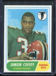 1968 Topps Football # 21 Junior Coffey (NM) Near Mint - Picture 1 of 2