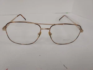 Eyeglass Frame Bravo Gold/Amber 101 20-150 - Picture 1 of 2