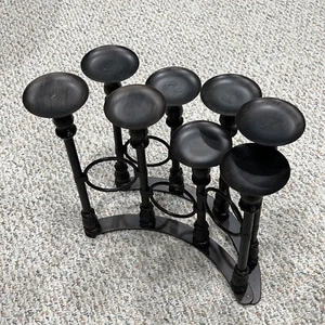 Home Interiors Candelabra 30 Inch Long Black Forest Modern - Picture 1 of 5