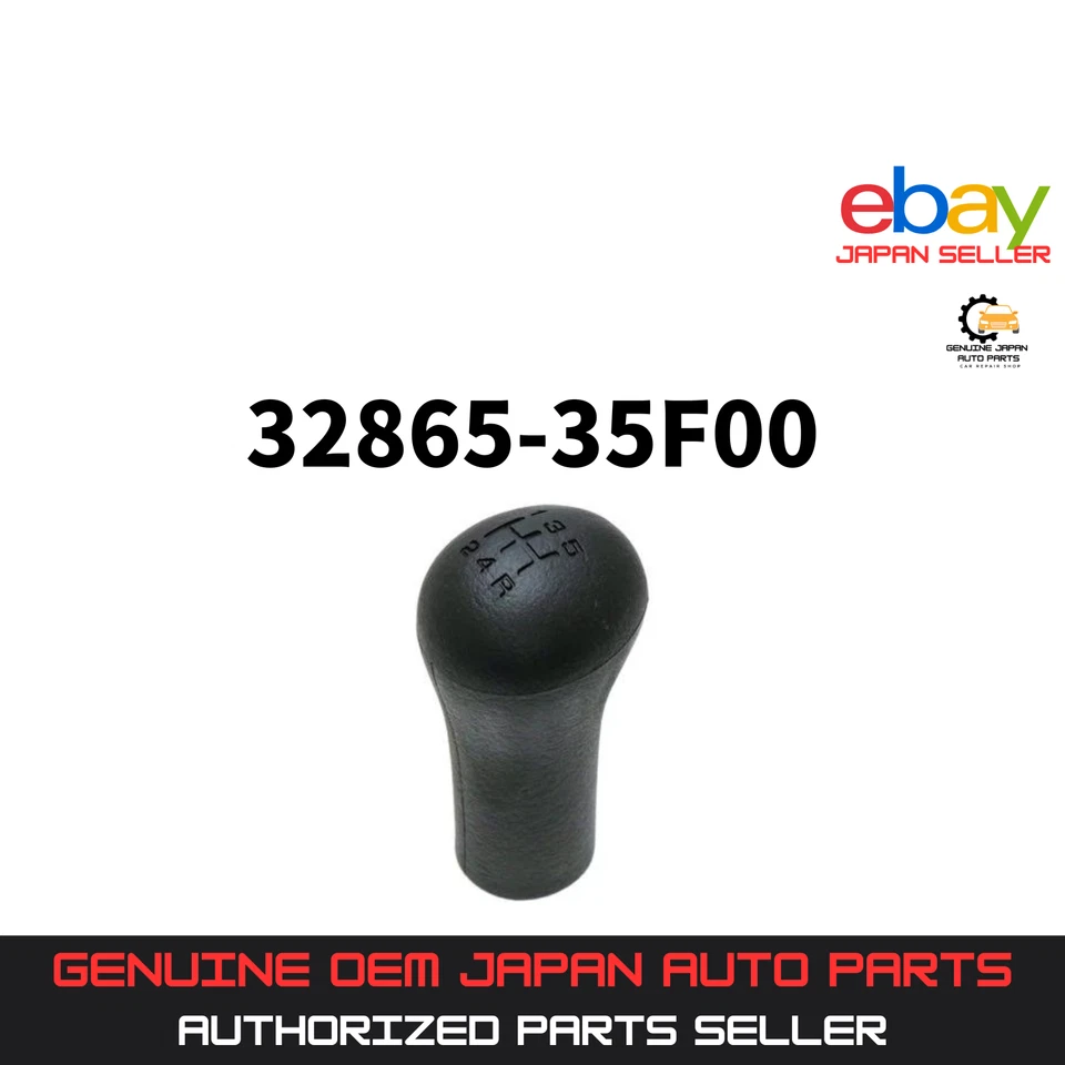 Nissan Genuine 240SX S13 S14 S15 89-98 Black 5 Speed Shift Knob 32865-35F00 OEM Foto 1 de 1