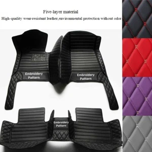 Fit For Audi RS3 RS4 RS5 RS6 RS7 Car Floor Mats Waterproof Auto Carpets Custom - Picture 1 of 30