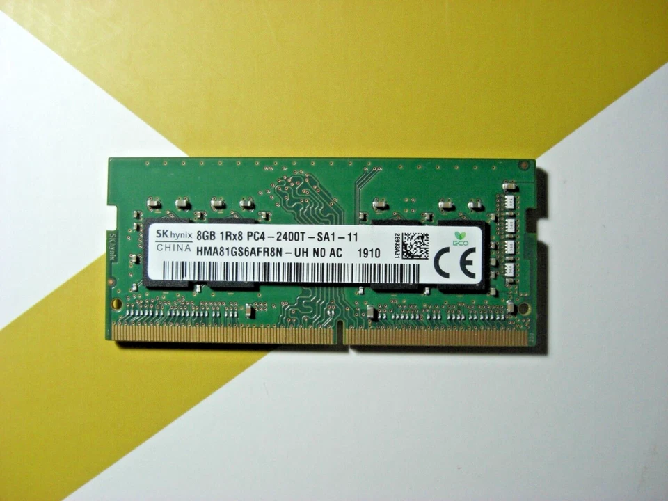 MODULO RAM  HYNIX DDR4 8 GB 1Rx8  PC4  2400T-SA1-11 1910 SPED.GRATIS - Immagine 1 di 1