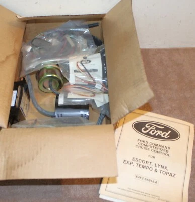 1984 1985 Escort EXP Lynx Tempo Topaz NOS ELECTRONIC CRUISE SPEED CONTROL KIT - Image 1 of 4