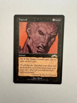 🧛 MTG Hatred – Exodus – Never Played – Vintage Power for Black Decks! #1 - Image 1 of 2