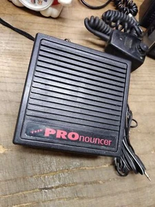Vtg Barjan Products The PROnouncer External Portable Speaker No. 320-25 - Zdjęcie 1 z 6
