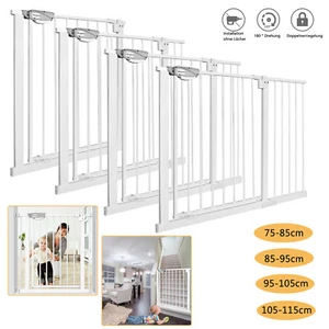 Treppenschutzgitter für Kinder Ohne Bohren Auto-Close Treppen Türschutzgitter DE - Bild 1 von 18