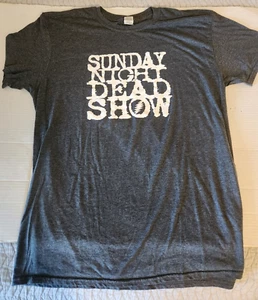 Grateful Dead - Sunday Night Dead Show - Gray Tee - Size XL - New! Awesome! - Picture 1 of 6