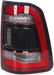 LED Tail Light Assembly Fit For Dodge Ram 1500 2019-2023 Black smoke LED Rear - Picture 1 of 9