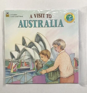 1992 Chick-Fil-A Visit to Australia Golden Books A Golden Look-Look Book - NEU - Bild 1 von 2