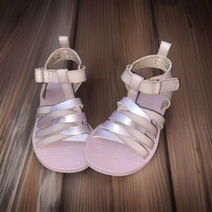 Adorable Blowfish Malibu Strappy Buckle Open Toe Easy Sandals Sz 5 Toddler Girl - Picture 1 of 16