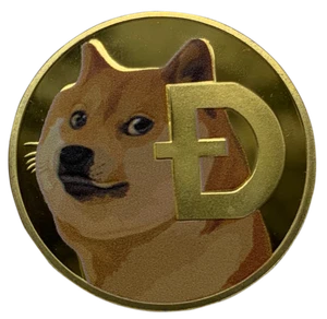 Doge Gold Plated Physical Crypto Coin D 