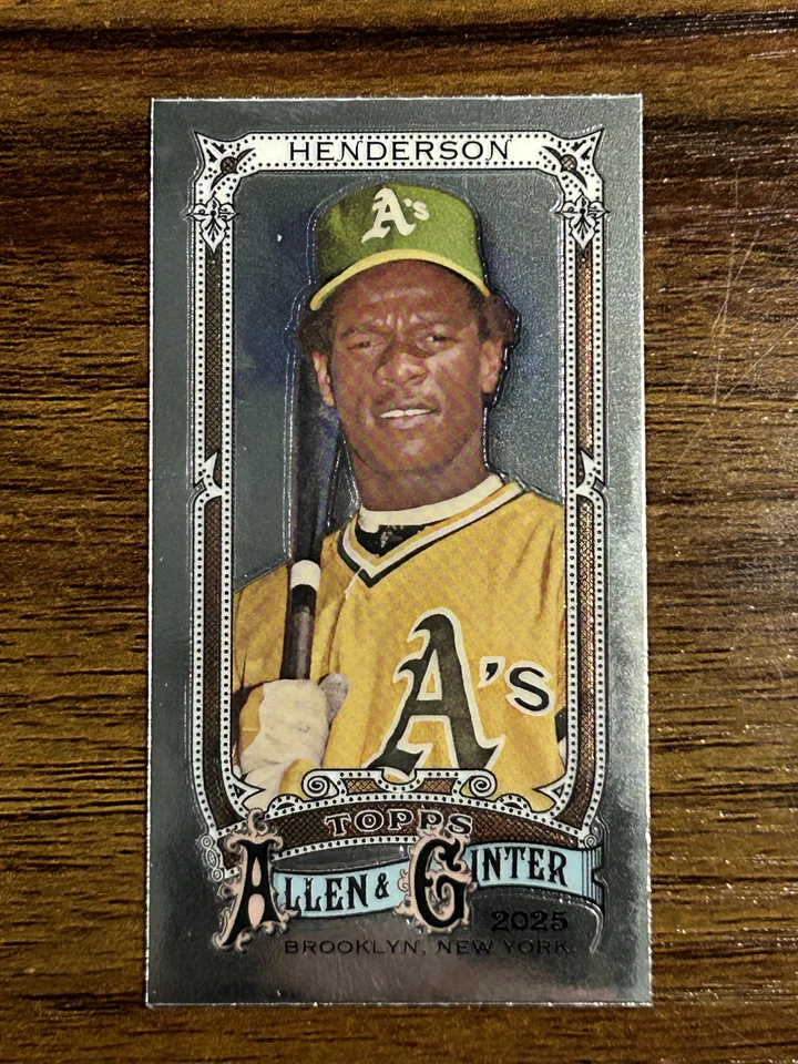 Mini individuales cromados Topps Allen & Ginter 2025 elige tu tarjeta/completa tu conjunto Foto 1 de 1