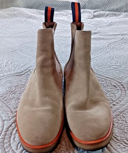 Stivali Chelsea nuovi Republic Mark McNairy suola crepe beige scamosciati da uomo taglia US 8 - Foto 1 di 7