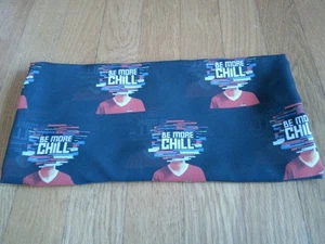 Be More Chill Collectible Scarf PRETTY Off Broadway Logo Black 6' Hard to Find - Picture 1 of 10