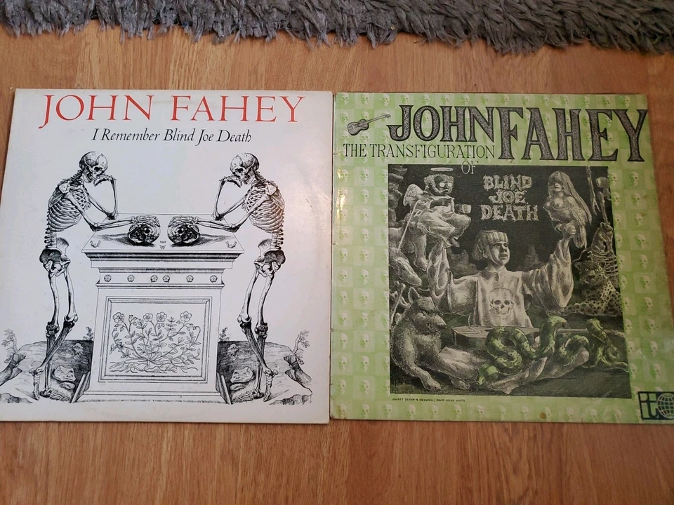 2 John Fahey LPs The Transfiguration Of Blond Joe Death & I Remember TRA 173 Foto 1 de 4