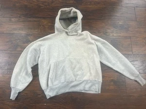 Sehr alt! 40er 50er Jahre Hoodie !! Doppelseitige Kapuze Vintage grau - Bild 1 von 24