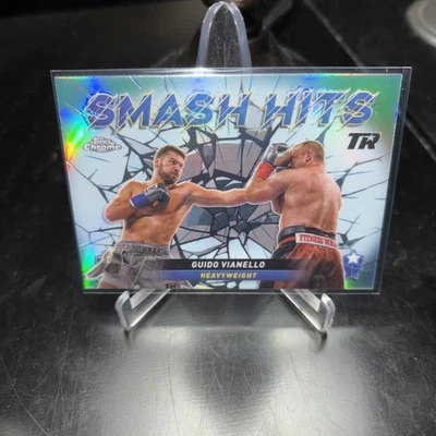 2024 Topps Cromo Boxeo GUIDO VIANELLO Smash Hits Inserto Refractor #SH25 RC Foto 1 de 2