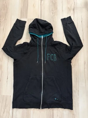 Sudadera con Capucha FC Barcelona Mujer XL Negra Azul FCB Fútbol Fútbol Nike Barça Foto 1 de 4