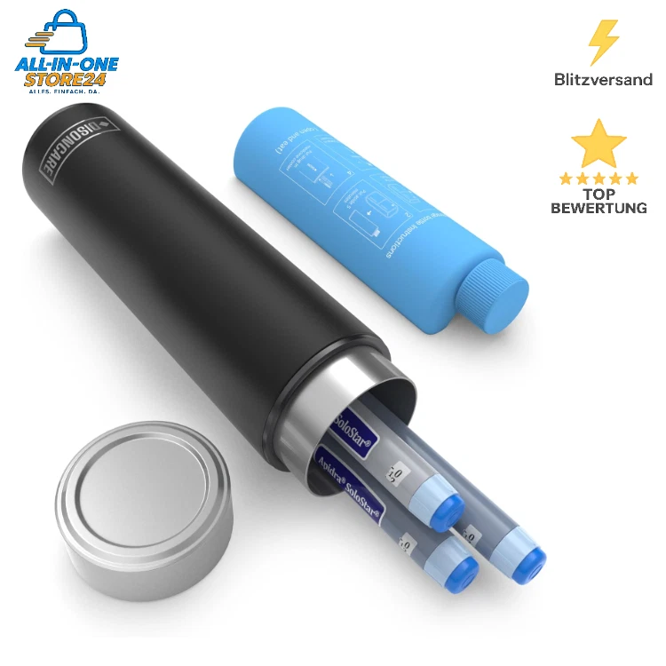 Insulin Kühltasche 2-8 Grad TSA Reise Kühlbox Medikamente - Bild 1 von 4