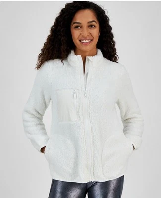 $50 ID Ideology Womens Sherpa Jacket - Изображение 1 из 4