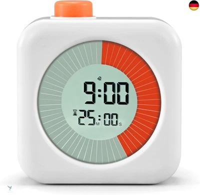 BlueSwan Digital Visual Timer, 3 in 1 with Timer, Egg Timer Children, Clock and - Bild 1 von 4