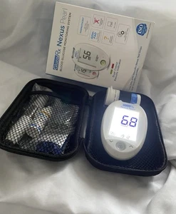 GlucoRx Nexus Pearl Blood Glucose Monitoring System. Diabetes/Diabetic - Picture 1 of 3