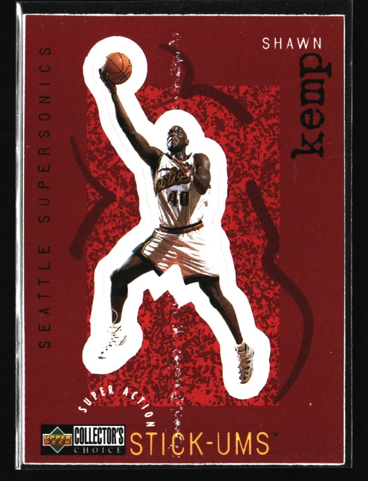 Shawn Kemp Basketball Cards - You Pick - Seattle SuperSonics Cavaliers - Part 3 - Image 1 of 1