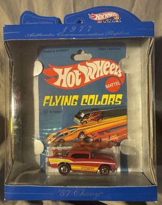 Chevy RD 1977 Redline Mattel Flying Colors '57 edición limitada 30 años Hot Wheels Foto 1 de 4