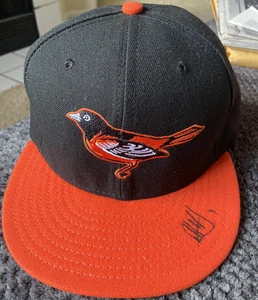RARE Manny Machado AUTO SIGNED Orioles Rookie Draft Season Baseball Cap- PSA COA - Picture 1 of 4
