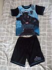 Black Panther Shorts And Tee Shirt Set Aged 10-11 Years