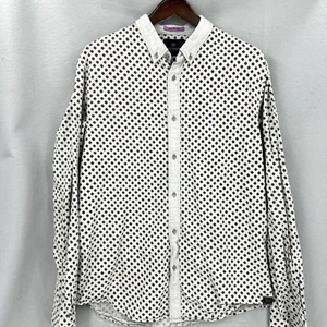 Scotch & Soda Shirt Mens XL Long Sleeve Button Front So Amazing in Prints Preppy - Picture 1 of 16
