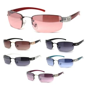 Gafas de sol de diseñador rectangulares estrechas para hombre - Imagen 1 de 21