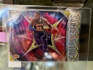 LeBron James 2019-20 Panini Donruss Fantasy Stars Prizm #14 - Imagen 1 de 2