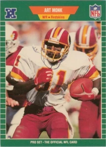 Art Monk 1989 Pro Set #433 Washington Redskins NFL HOF Football Card - Picture 1 of 2