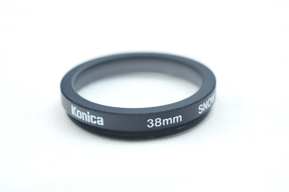 @SakuraDo Camera@ Rare @ Konica Snow Cross 38mm Screw-In Lens Filter for Z-Up 80 - Image 1 of 4