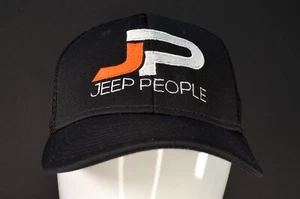 Jeep People Black Hat with Logo EUC OC Sports Sm/Md - Picture 1 of 2