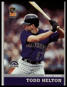 2001 Topps Post Cereal #18 Todd Helton - Picture 1 of 2
