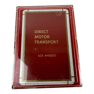 Vintage Playing Cards - Direct Motor Transport Los Angeles. Automotive advertisi - Picture 1 of 6