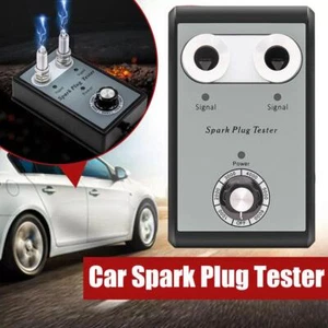 Car Spark Plug Tester Dual Hole Diagnostic Ignition Analyzer Tester A C100-240V∮ - Picture 1 of 13