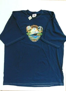 DISNEY CRUISE LINE T Shirt Sz XXL Panama Canal Crossing Itinerary 2005 Magic NEW - Picture 1 of 4