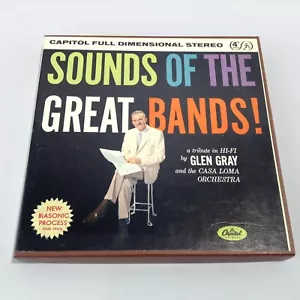 GLEN GRAY - SOUNDS OF THE GREAT BANDS - Jazz Reel To Reel Tape (1958) 2W-1022 - Picture 1 of 12