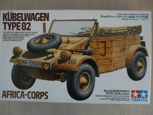 Maquette 1/35 TAMIYA Ref 238 German Kübelwagen Type 82 Africa-Corps - Picture 1 of 2